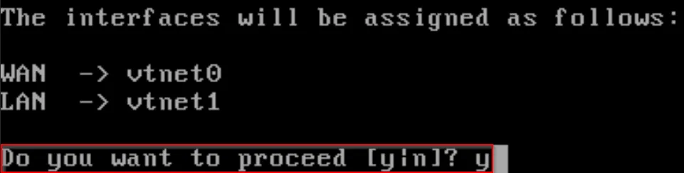 Configuration de PfSense 10
