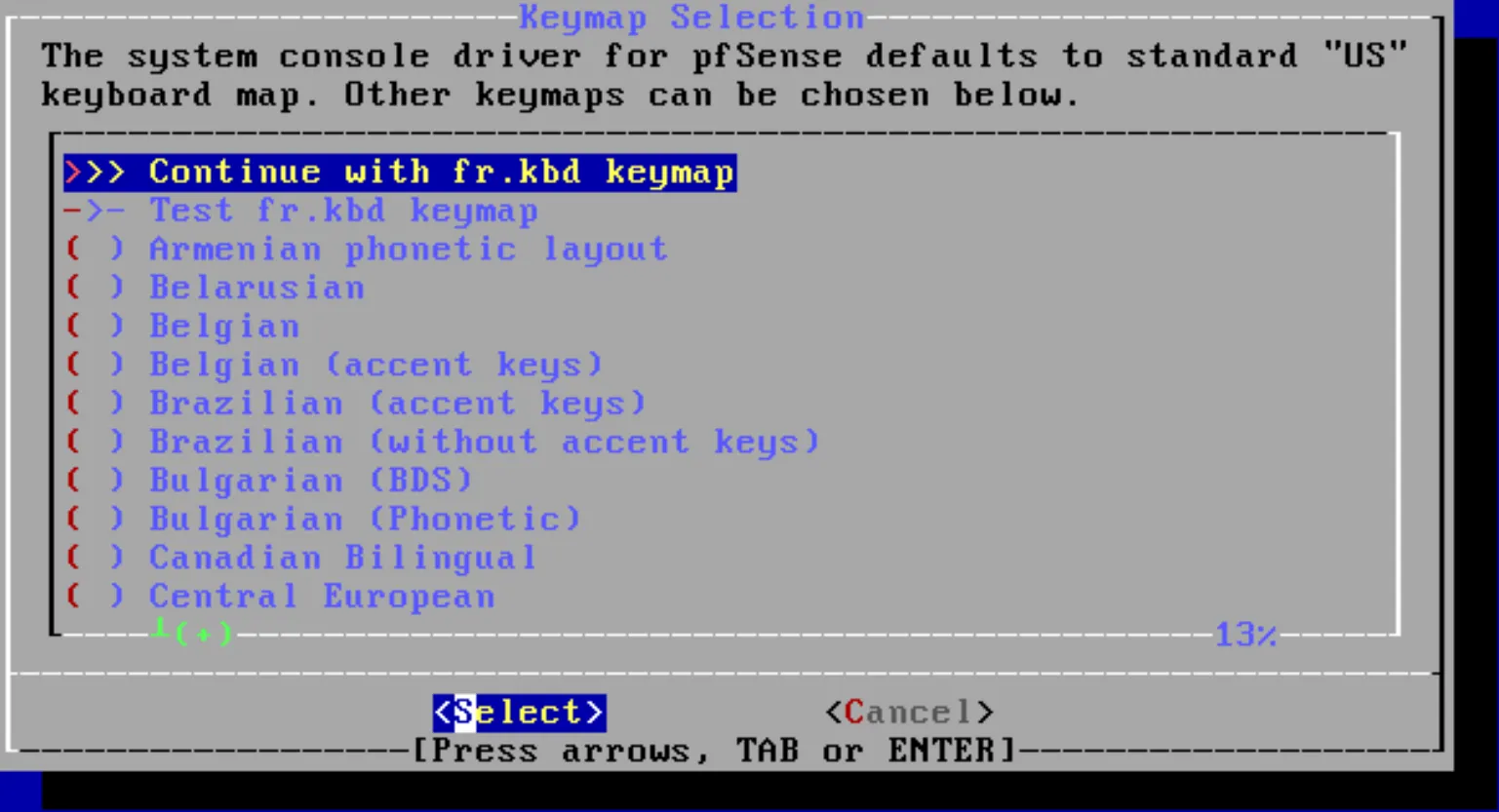 Configuration de PfSense 4